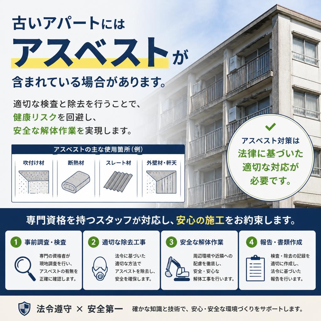 アスベスト除去の重要性