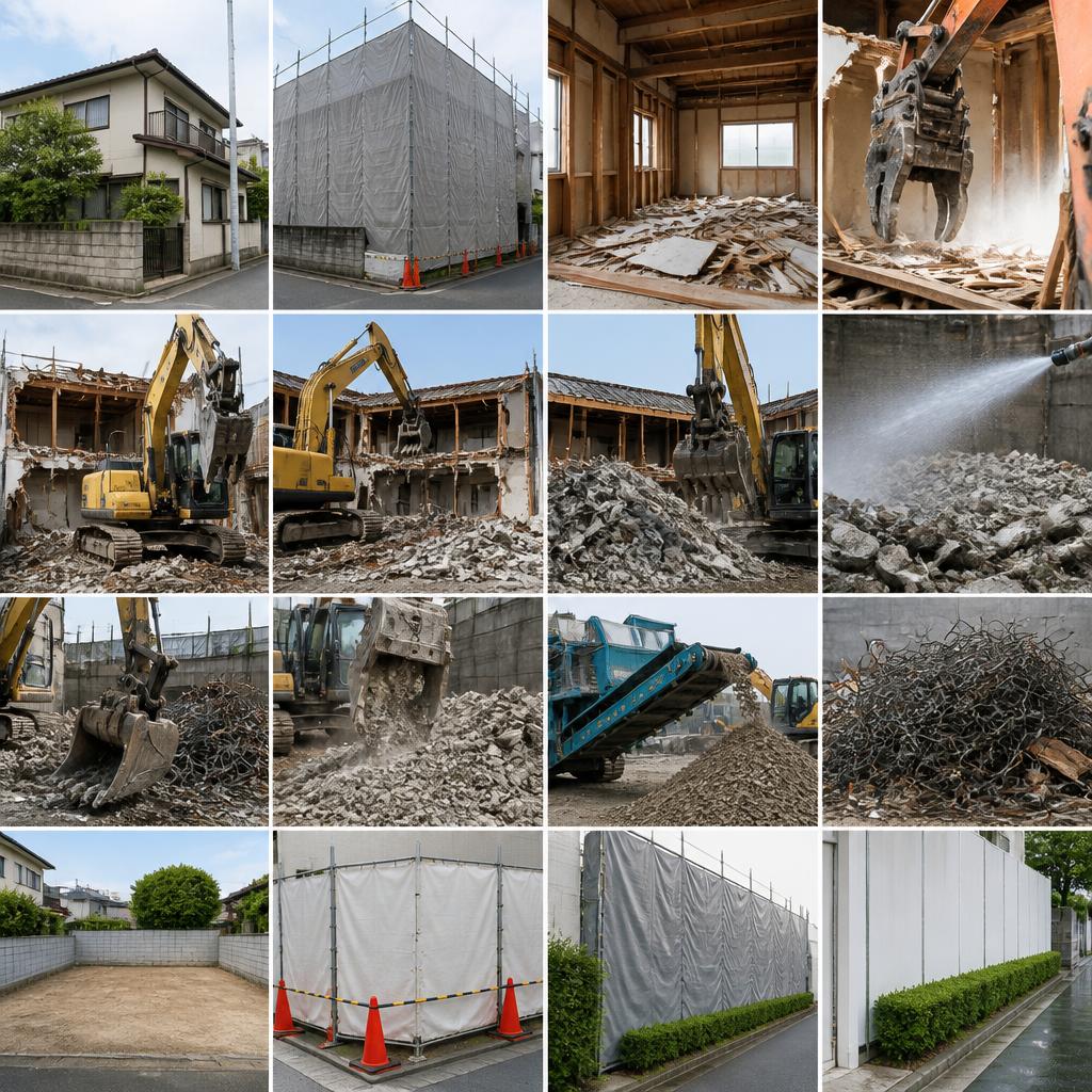 3. 建物解体のプロセスと安全対策