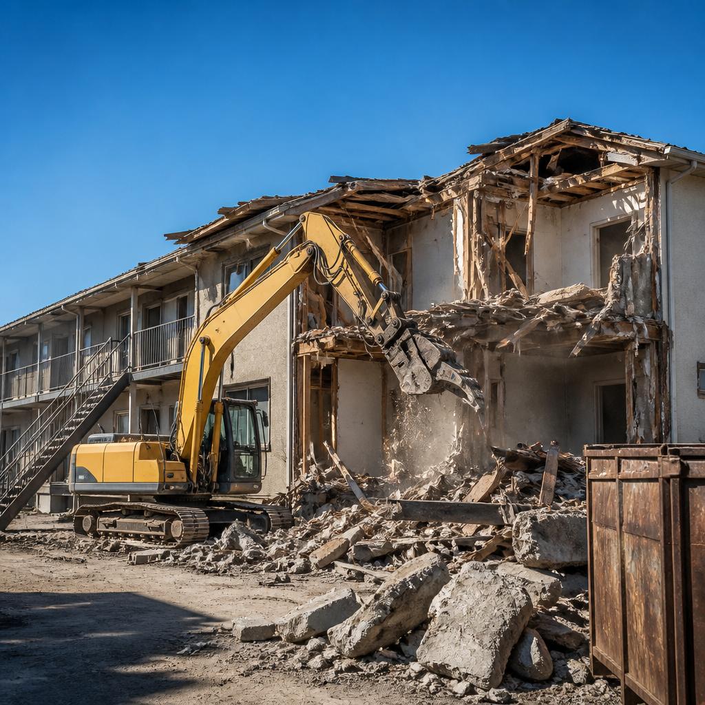 次の住まいを見据えたアパート解体、私たちがサポートします！