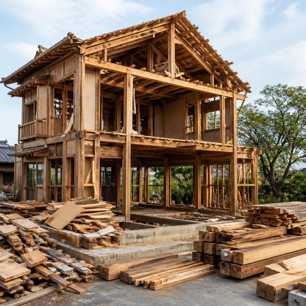 新たな価値を創造する木造住宅解体
