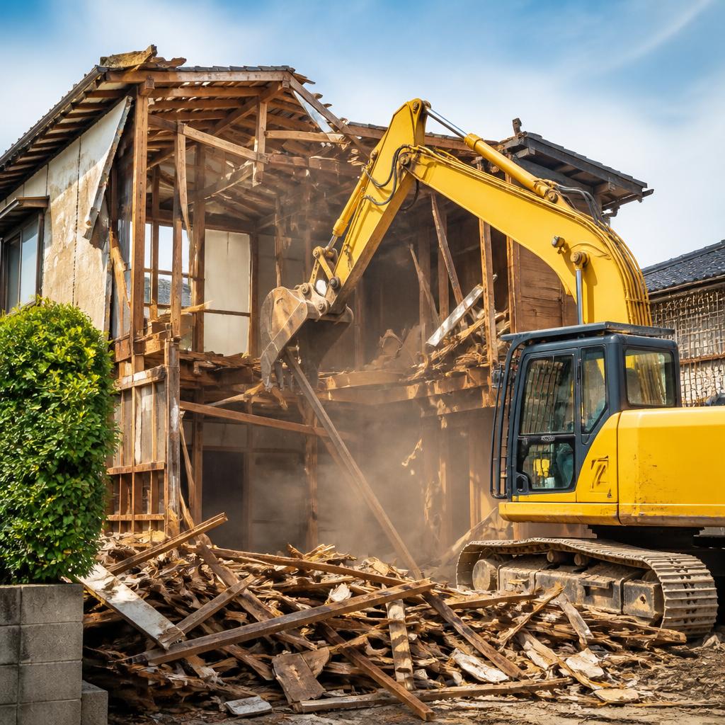木造住宅の解体は専門家にお任せ - 素早く安心なサービス提供