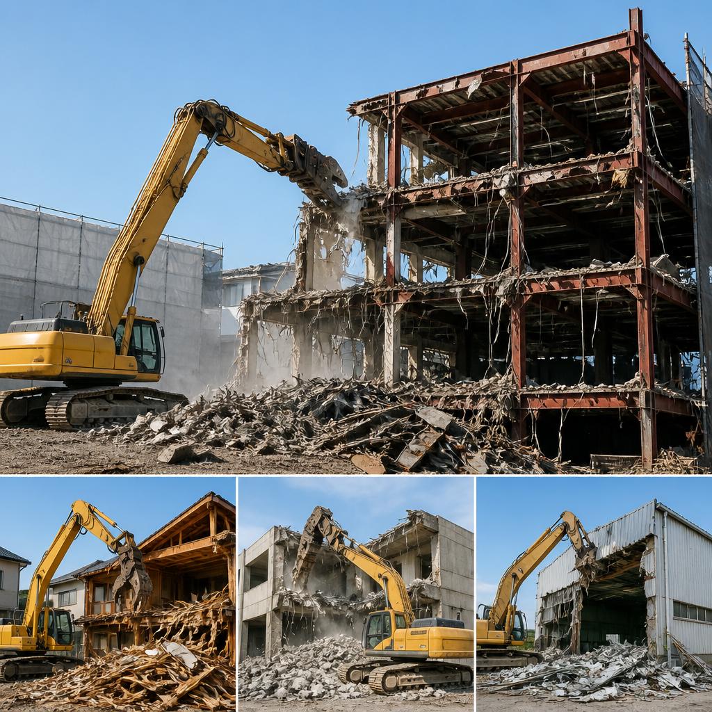 鉄骨建物にも対応