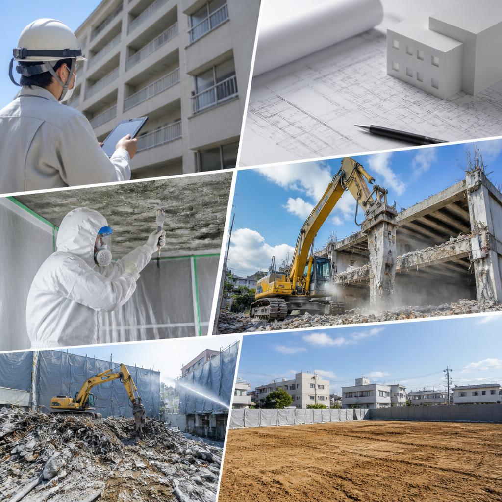 解体工事のプロセスを徹底解説