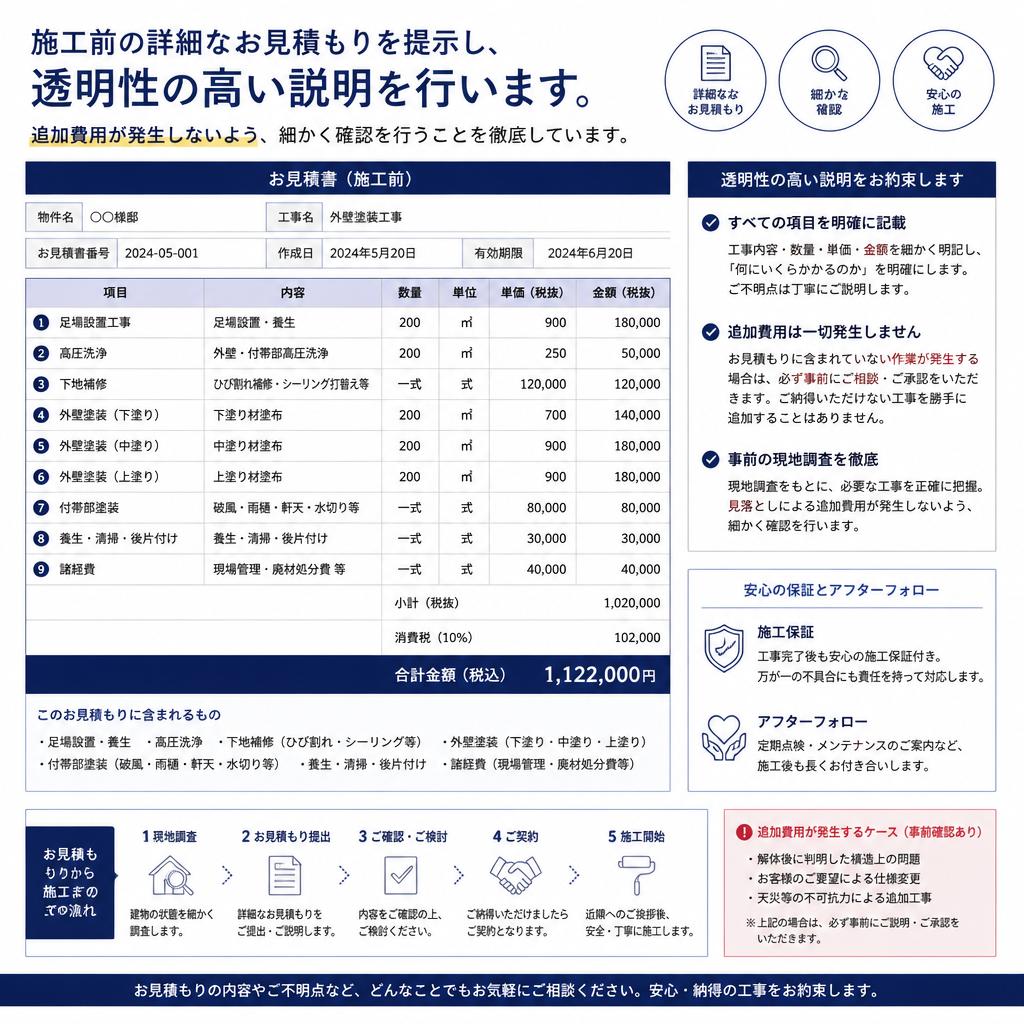 安心施工のための取り組み