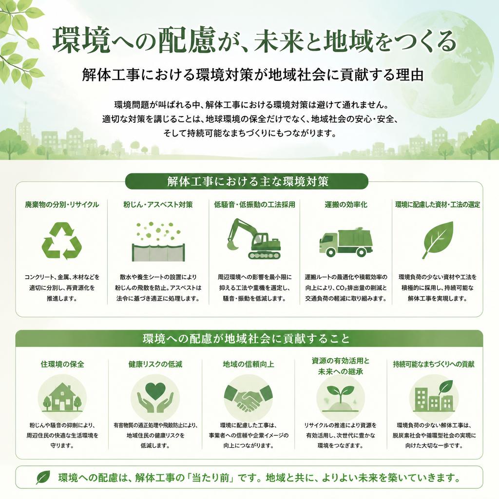 環境対策の必要性