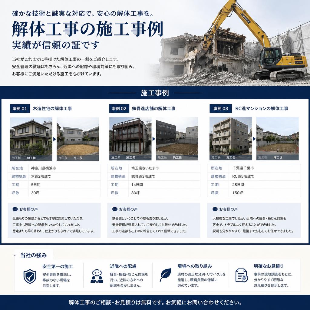 5. 過去の実績紹介