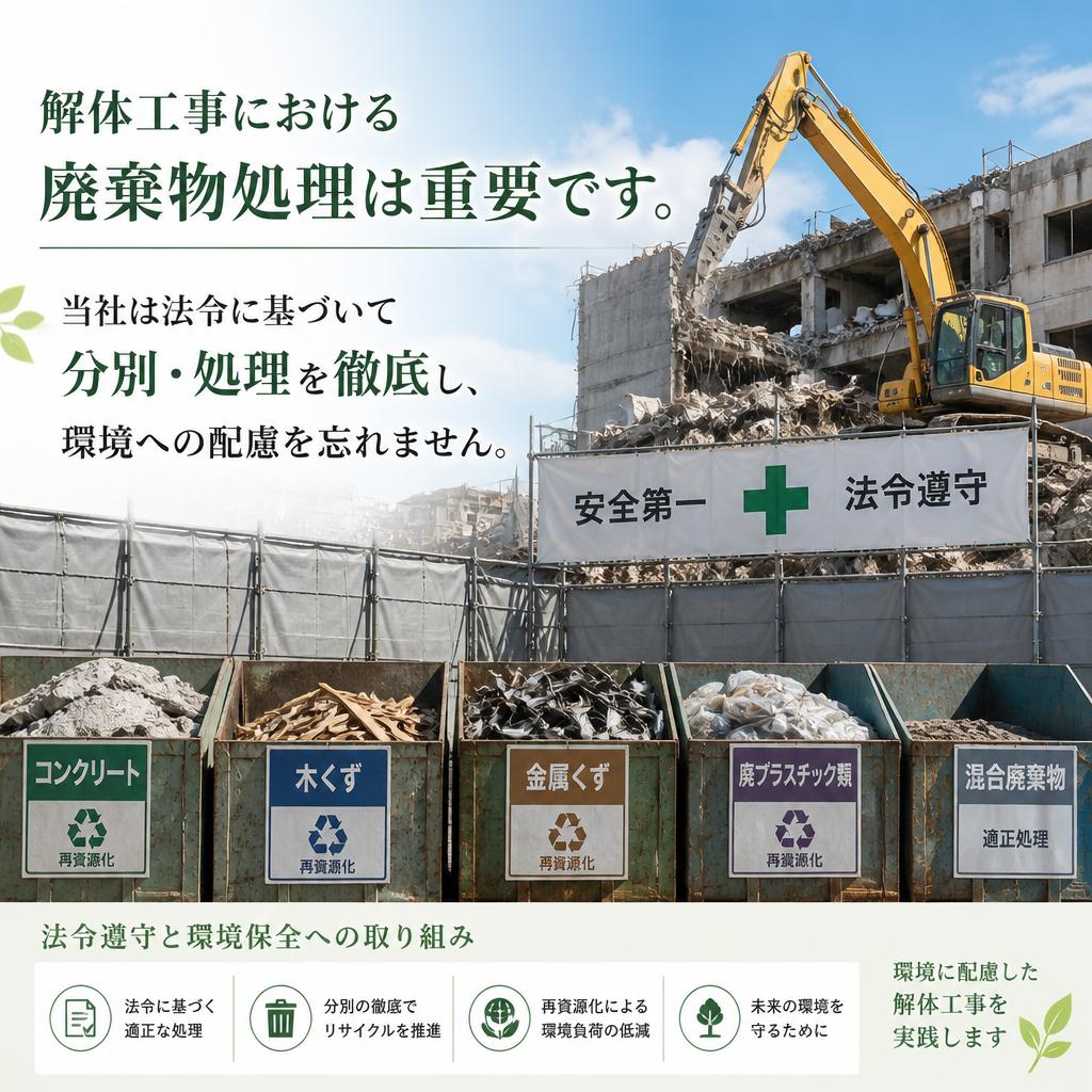 廃棄物の適正処理