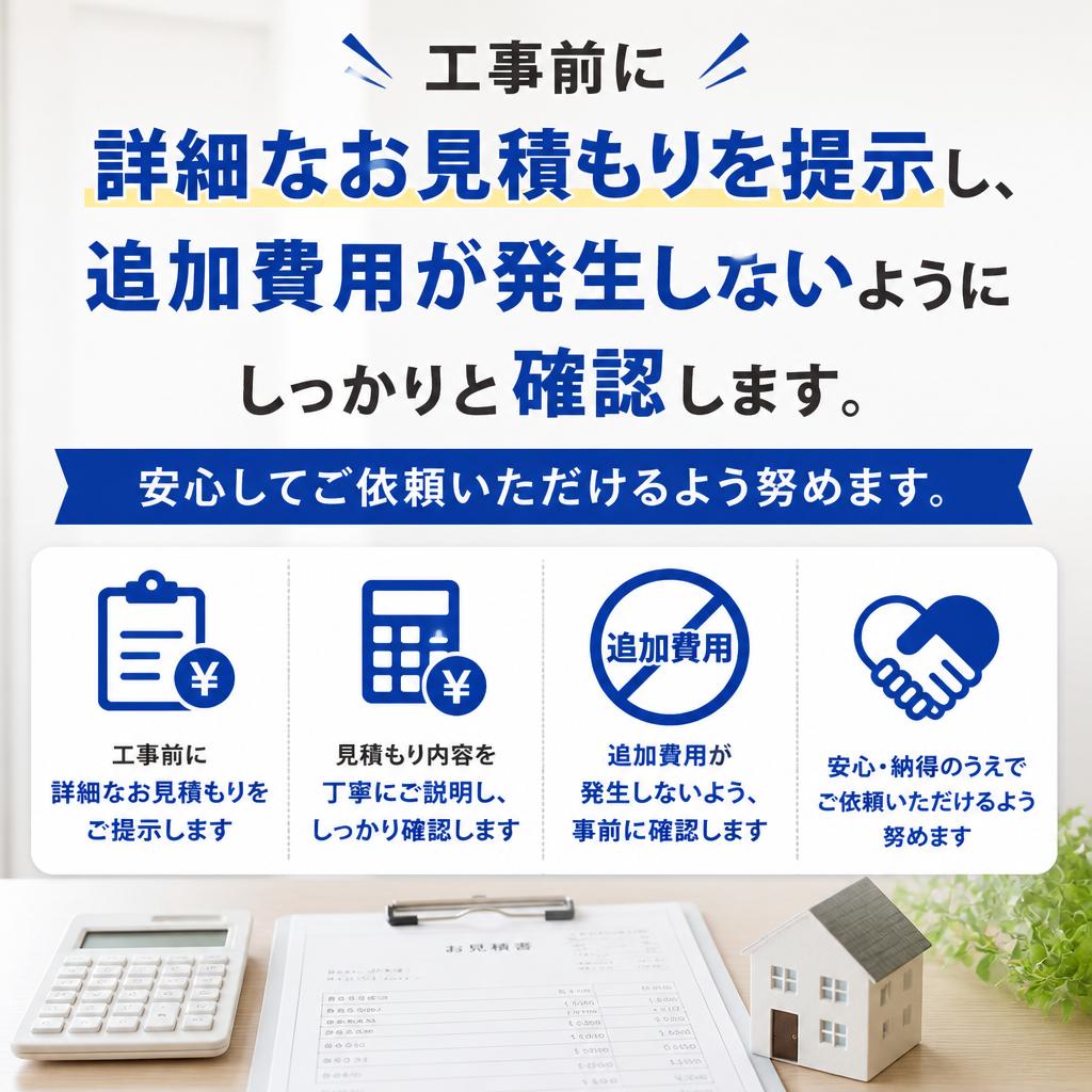 施工前のお見積り