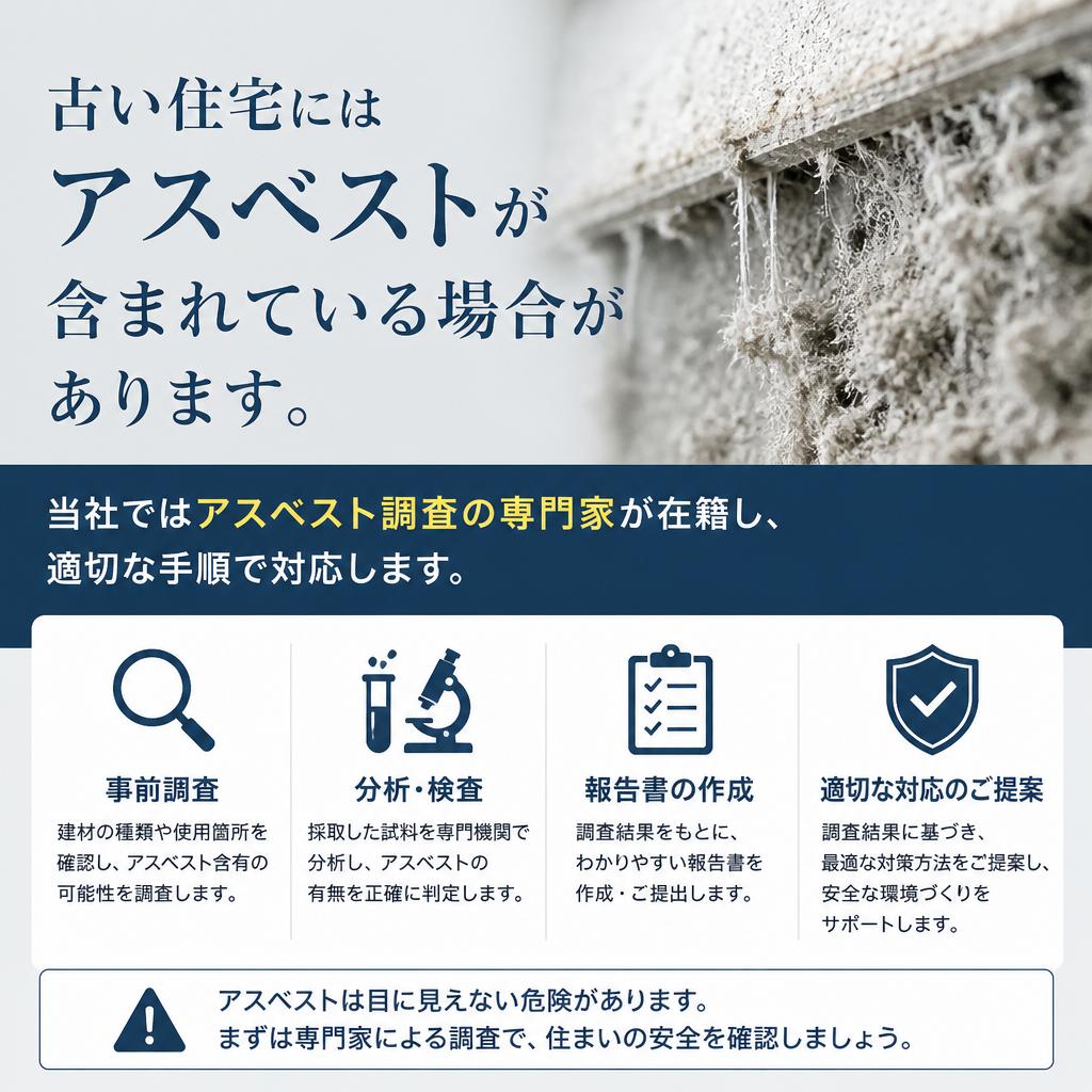 アスベスト調査の重要性