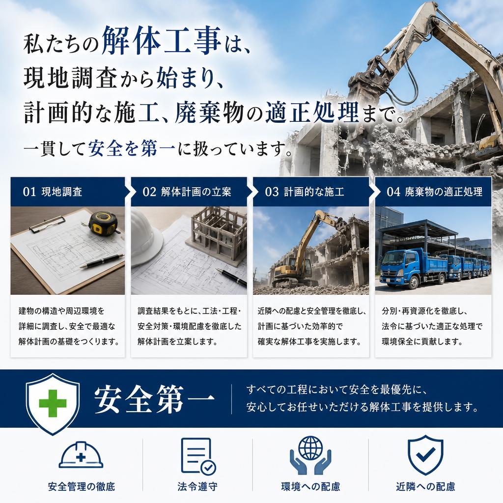 4. 住宅解体のプロセス