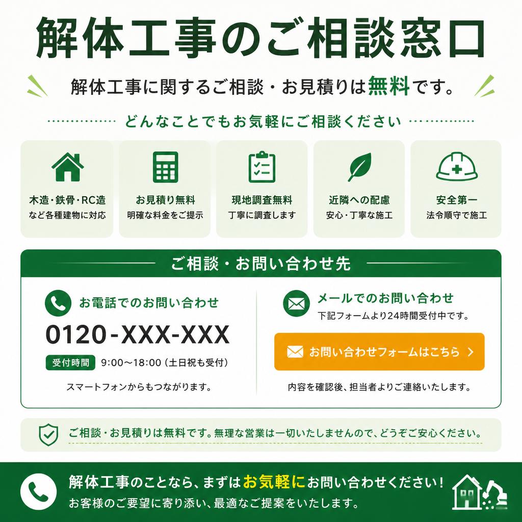 今すぐ無料でお問い合わせ！