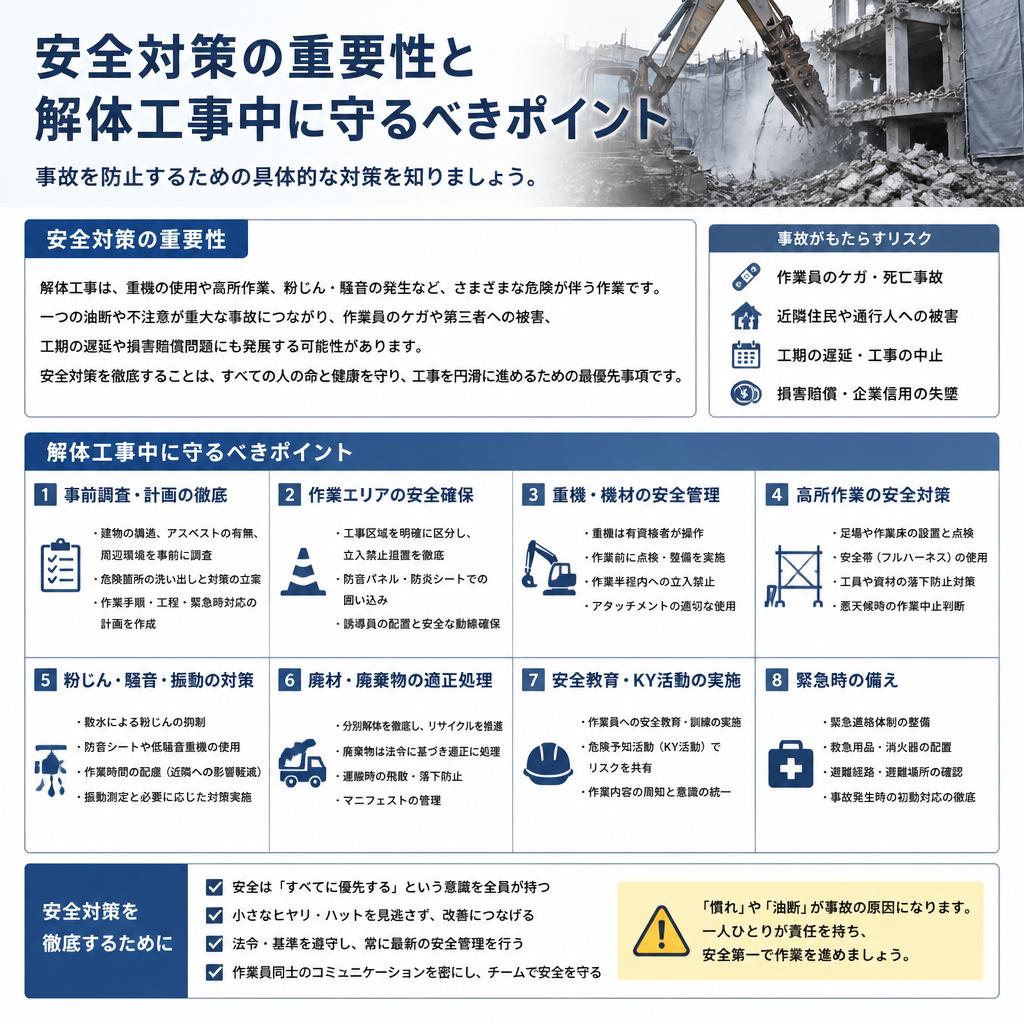 安全対策は最優先