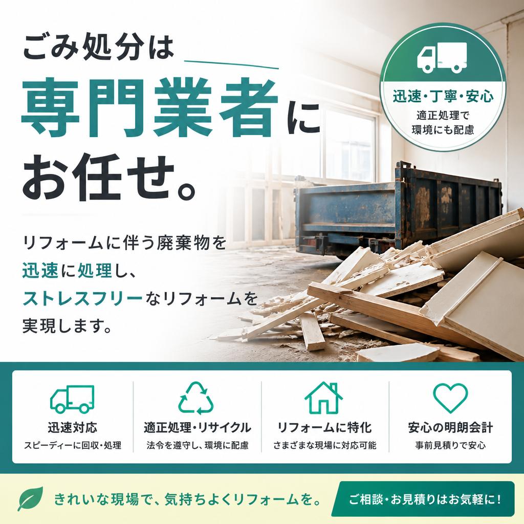 4. ごみ処分の手間を大幅に削減