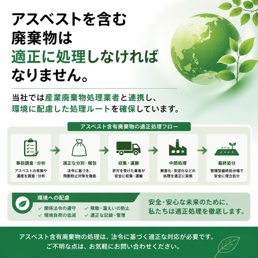 ごみ処理と環境への配慮