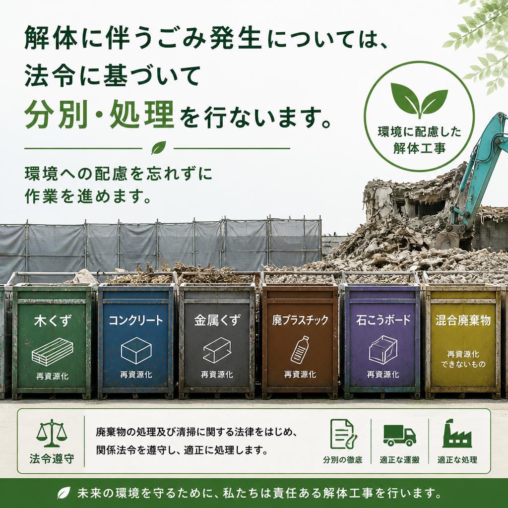 廃棄物処理の適正な管理