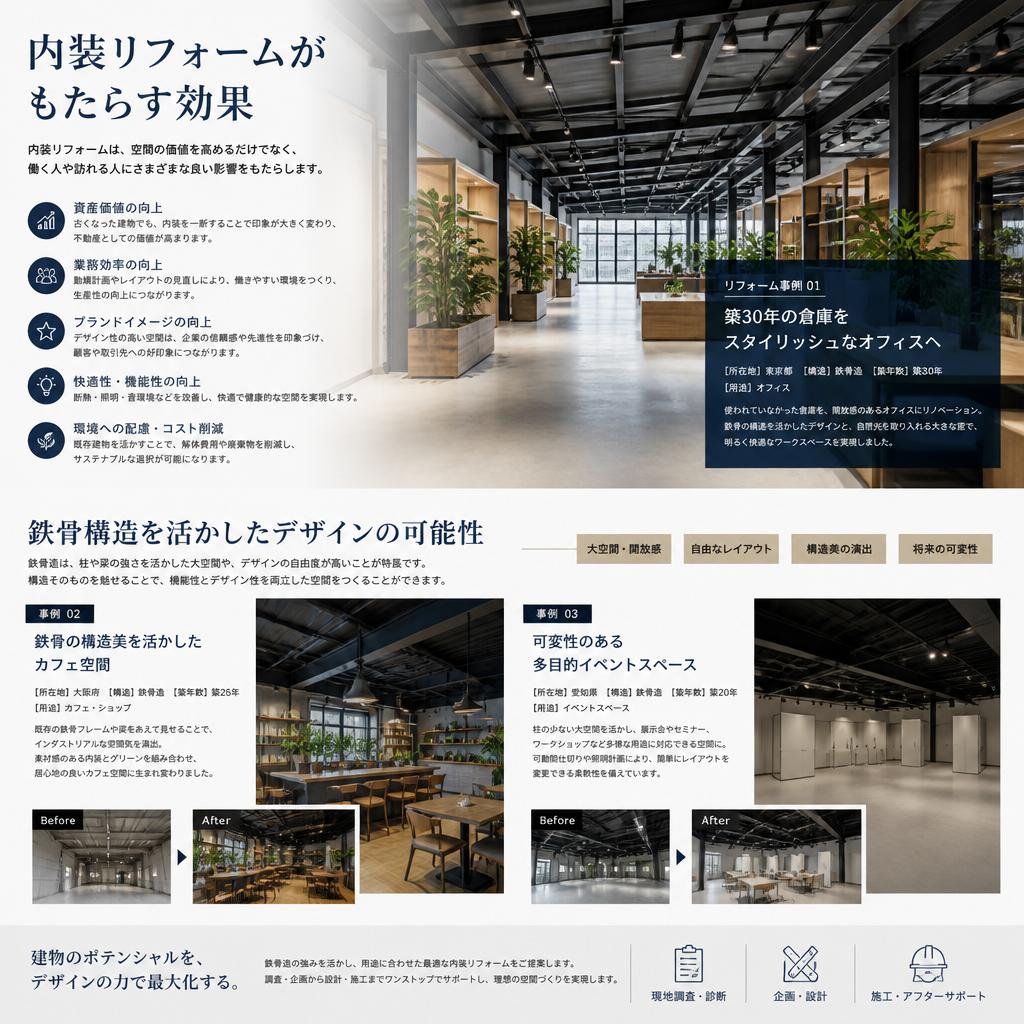 2. 内装リフォームの重要性