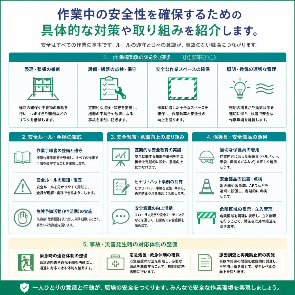 4. 施工中の安全対策について
