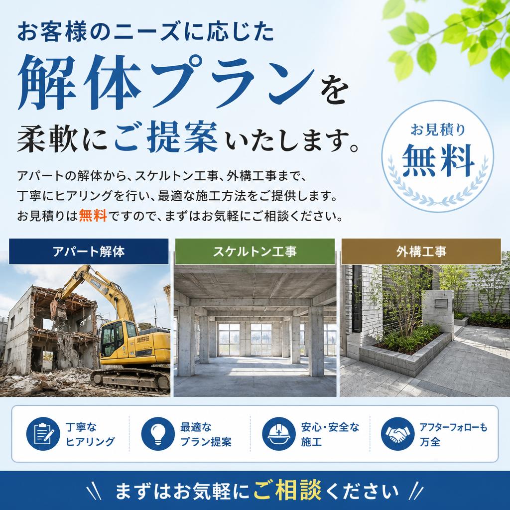 お客様に寄り添ったプラン提案