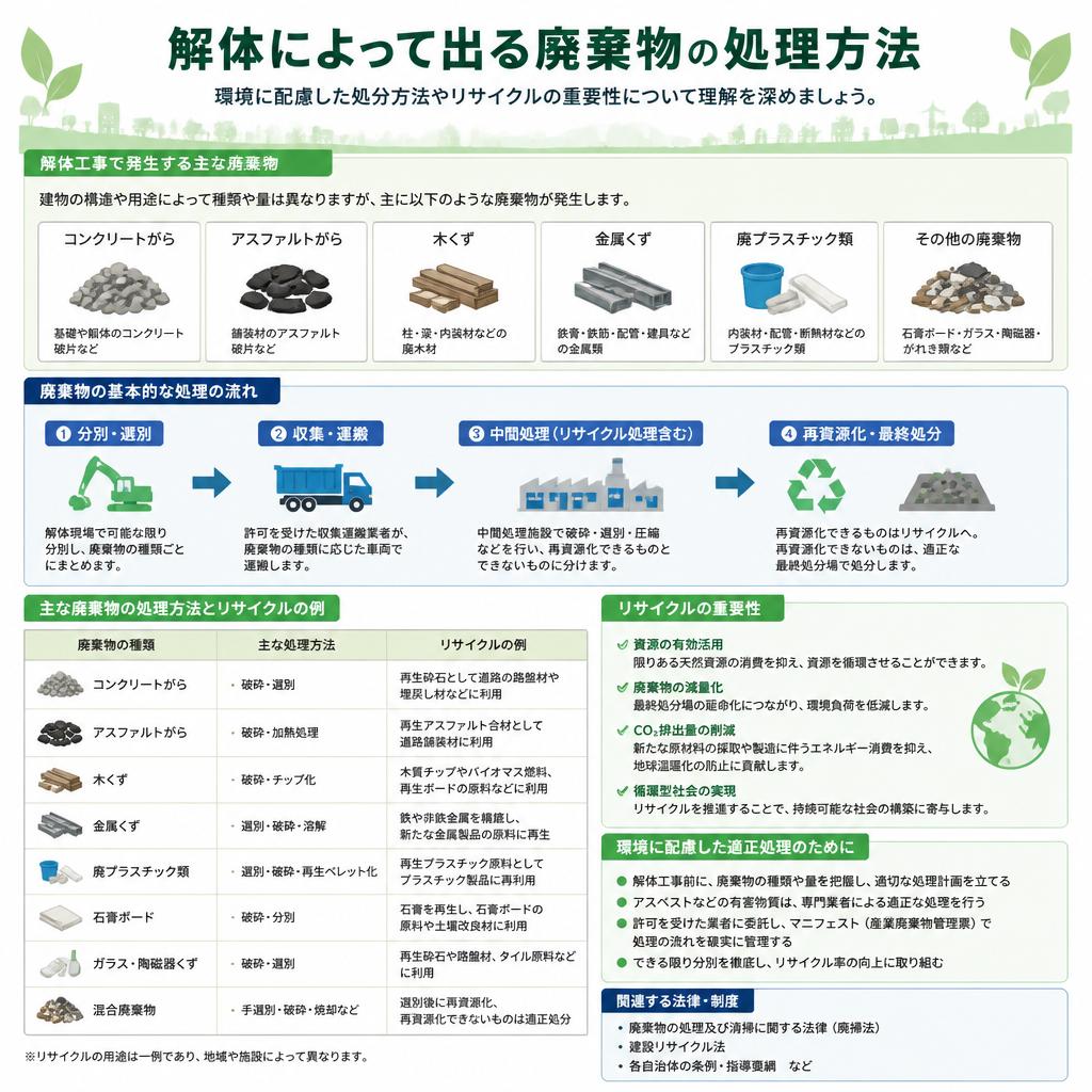 ごみ処分方法とリサイクルの重要性