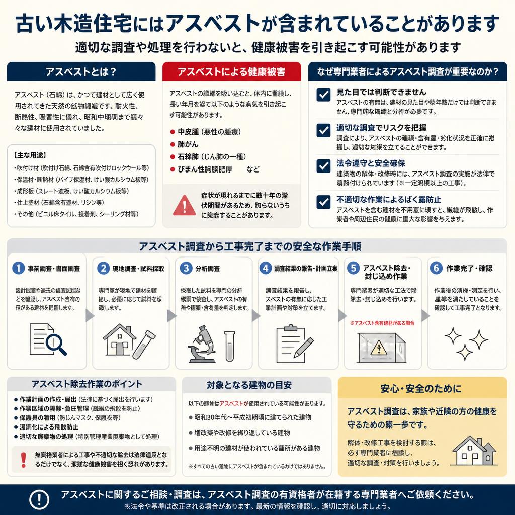 アスベスト対策が不可欠な理由