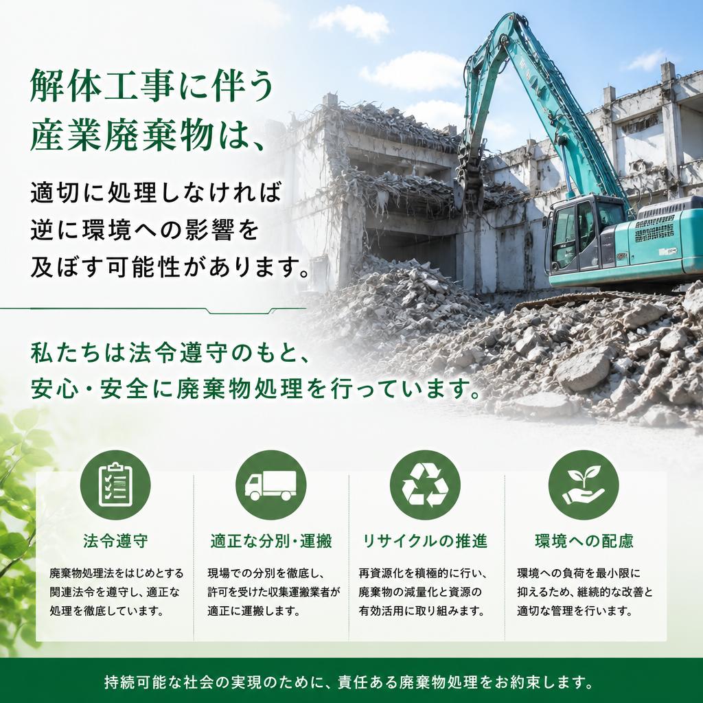 産業廃棄物処理の重要性