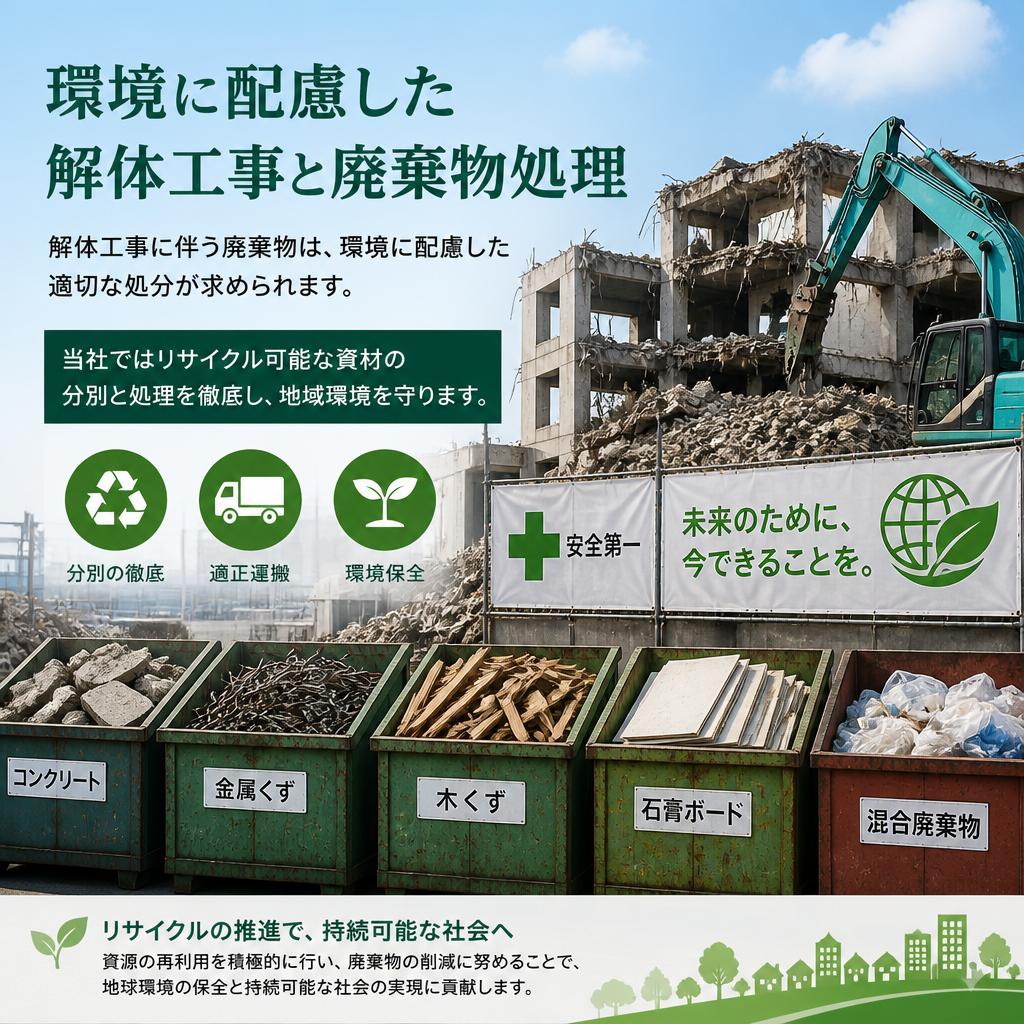 3. 環境に優しいごみ処分サービス