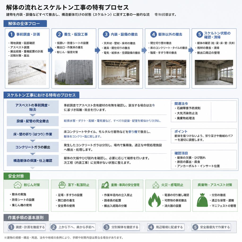 3. 建物解体の流れ