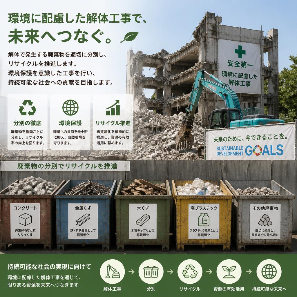 環境への配慮とリサイクル